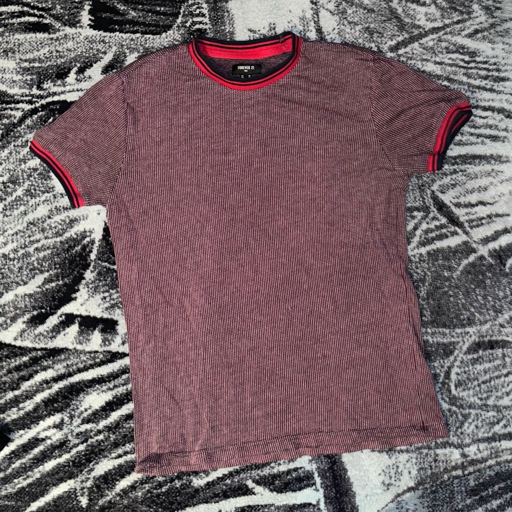 Extra small red and black shirt